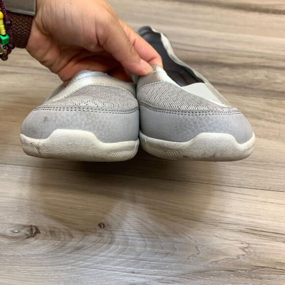 Skechers Be Lux Daylights Air-Cooled Memory Foam Grey/Silver Women's 7 - Picture 5 of 11